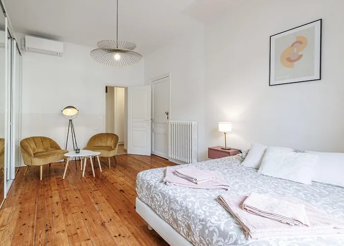 Elegant And Spacious 2 Bedroom In Center 公寓 芒通